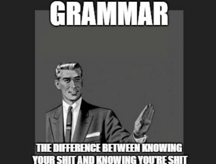 GRAMMAR NAZI