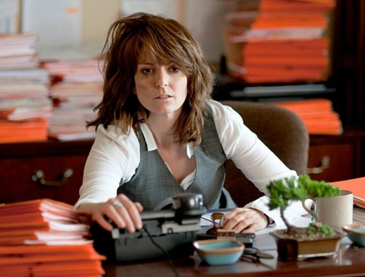 tina fey stressed
