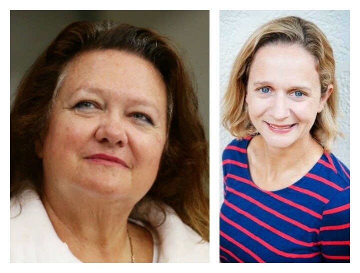 gina reinhart ate feat